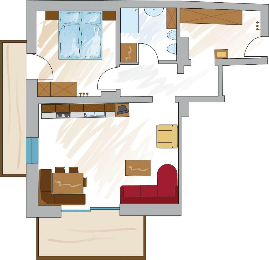 Appartements Schusterbauer Natz-Schabs Dış mekan fotoğraf